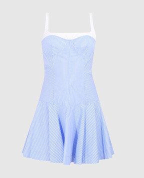 Simkhai Blue striped mini dress 2261260CO