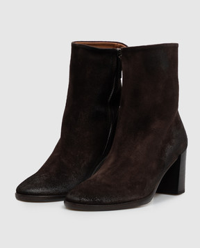 Marsell Brown suede Norma ankle boots MW8955P024