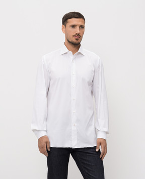 ISAIA White shirt IM10TCKM514