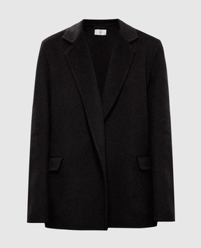 The Row Cinna dark brown cashmere jacket R000261W3644