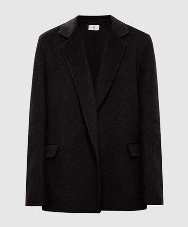 Cinna dark brown cashmere jacket