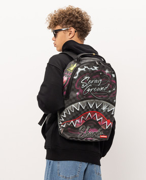Sprayground Children's black backpack SPRAY SESSION 910B8708NSZ