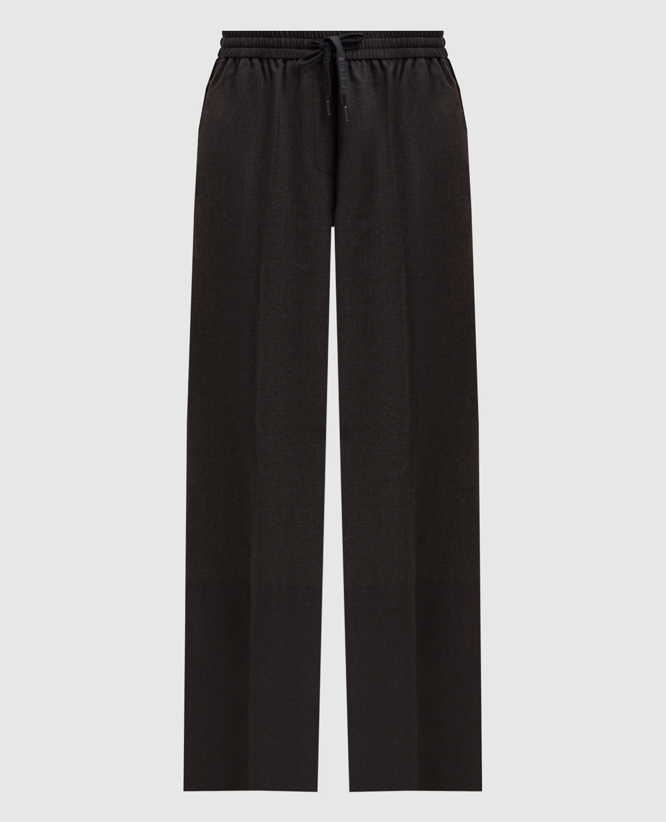 Dark brown wool pants