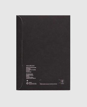 Vetements Black tights with logo pattern WH27ST500B