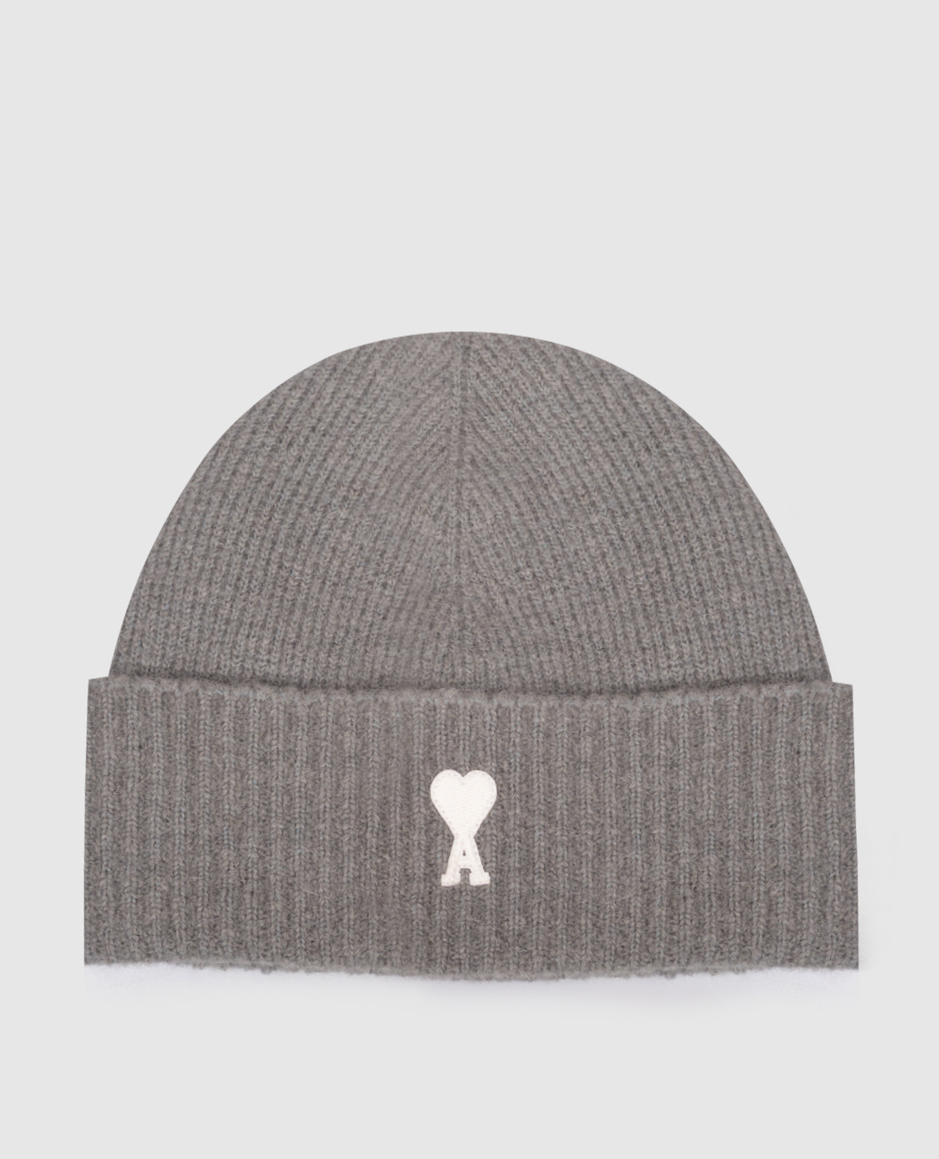 

Gray alpaca wool hat Ami Paris, Grey