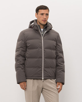 Brunello Cucinelli Gray down jacket MV4061836