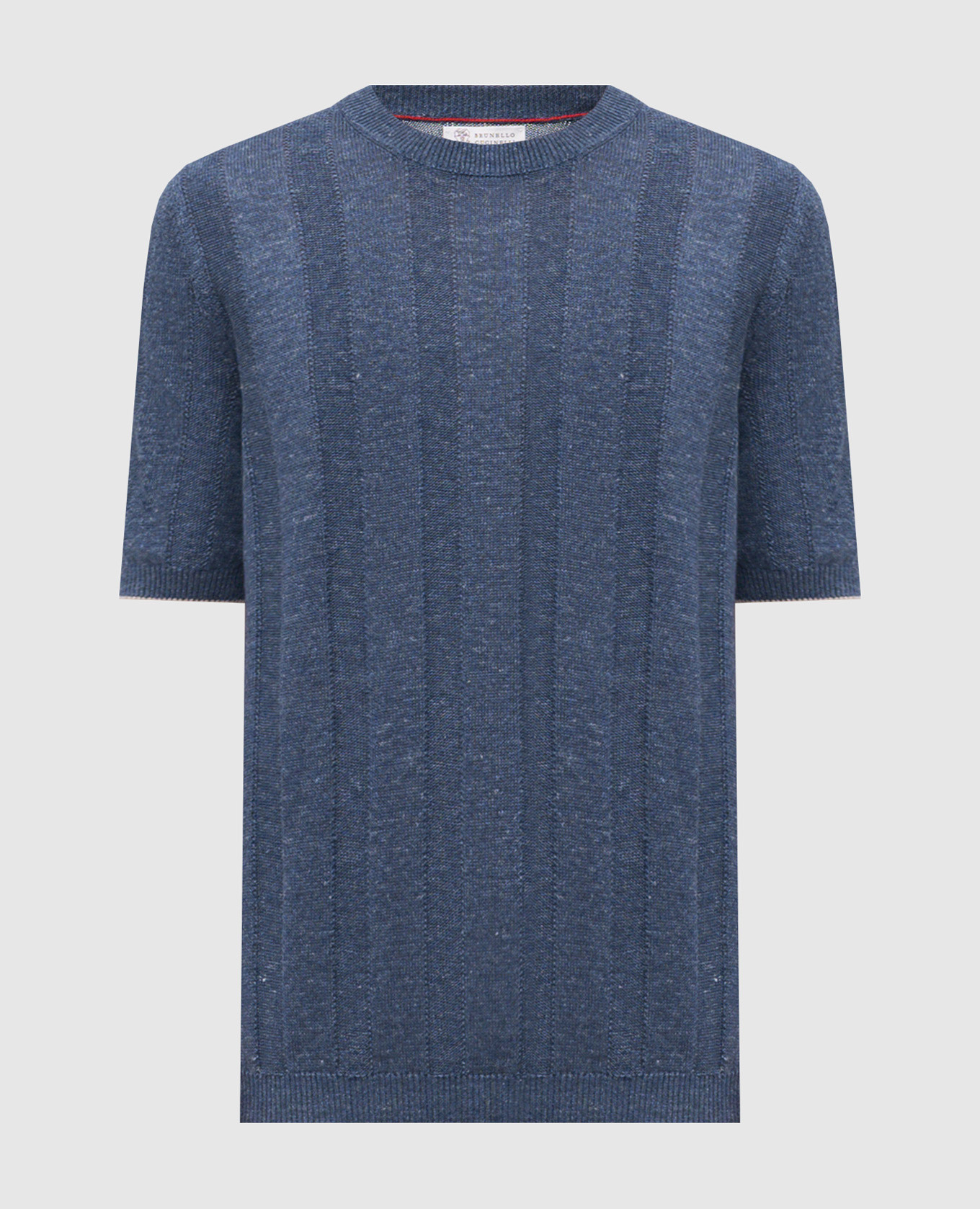 Blue linen t-shirt