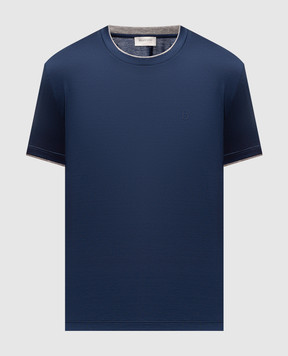 Bilancioni Blue layered T-shirt BE26T1GBE2