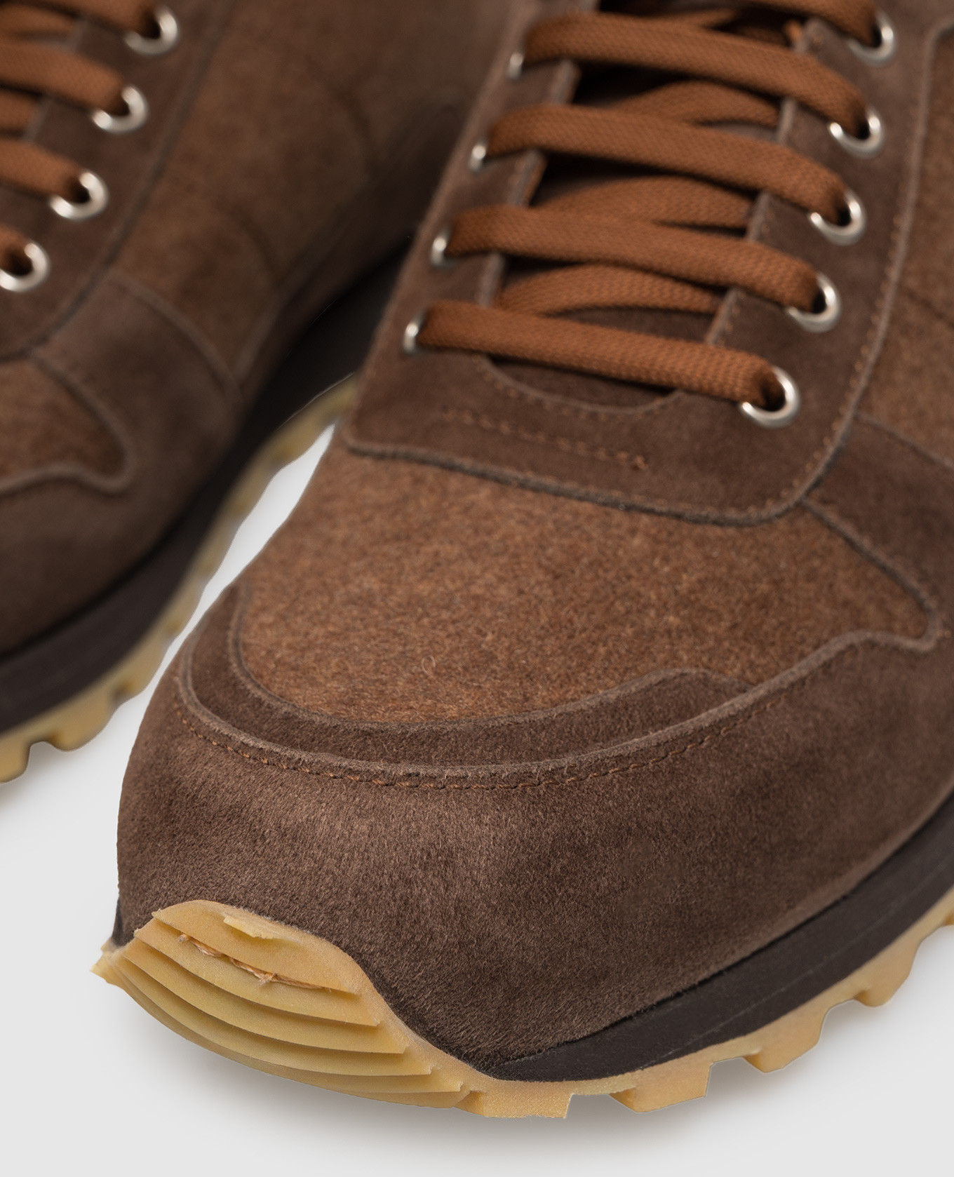 Brown combination sneakers ISAIA 5