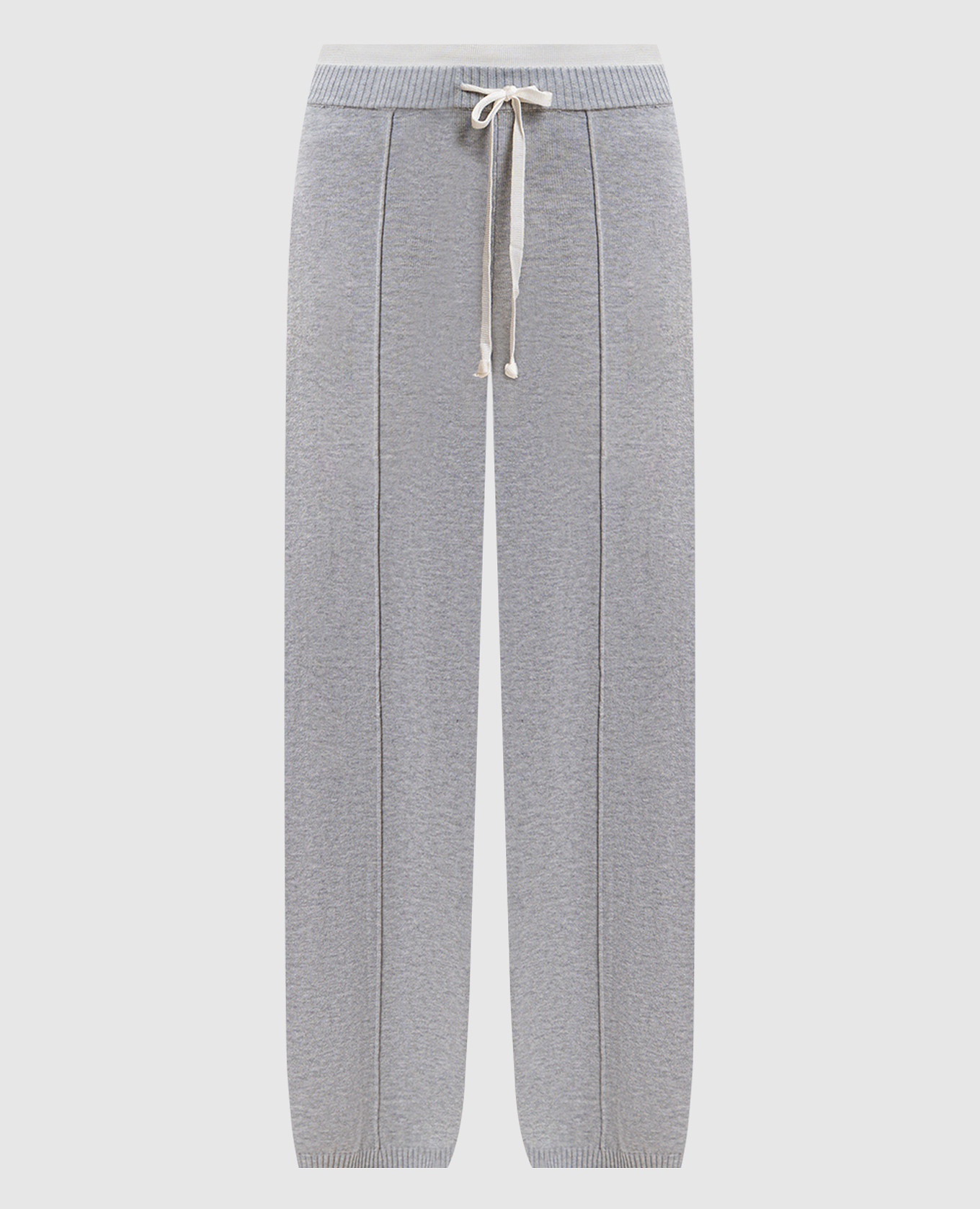 Grey sweatpants with logo