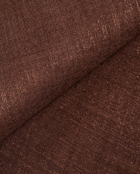 Brunello Cucinelli Brown stole with cashmere and silk with lurex MSCDAR097P
