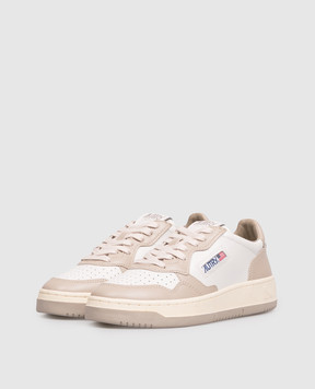 AUTRY MEDALIST white leather sneakers AULWWB67