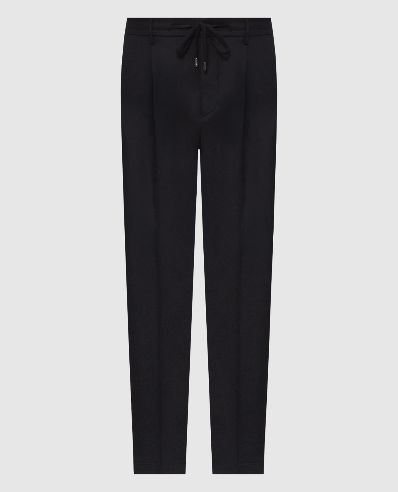 Blue wool pants