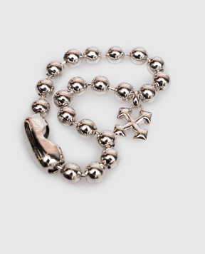 Off-White Silver bracelet with Arrow pendant OMOA10WC99MET001