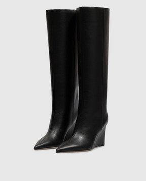 Jimmy Choo Blake black leather boots BLAKEKB85SQM