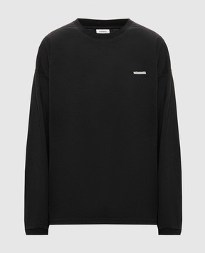 Vetements Black long sleeve with inside-out effect MH27LS219B