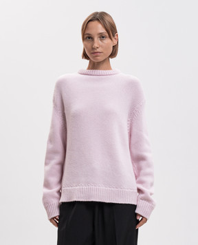 Jil Sander Pink wool and cashmere sweater J02GP0277J14860
