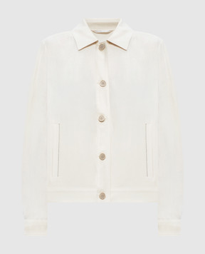 Peserico Beige linen jacket S2106602606