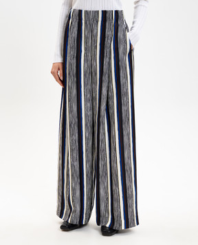 PROENZA SCHOULER Amira striped silk pants R2616006BSP179S
