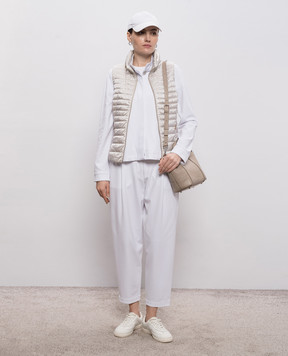 MooRER White jacket LAUDE CLAUDEGJ