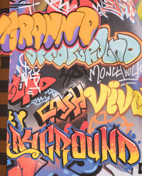 Sprayground Makes The World Round Split Kids T-Shirt SPY1438