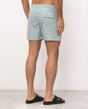 ISAIA Green swim shorts COSI19BW259
