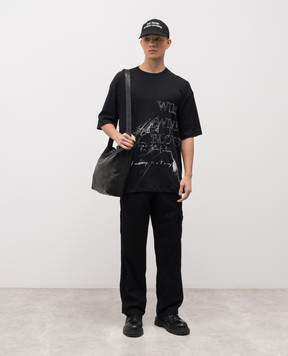 Ann Demeulemeester Dieter black t-shirt B0013826FA206