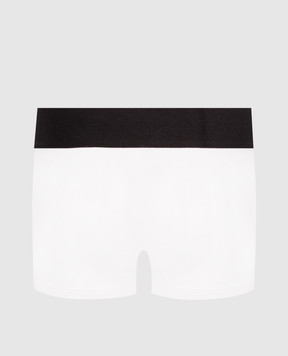 Palm Angels Set of white trunks with contrasting logo PLA1UMBTR11BI