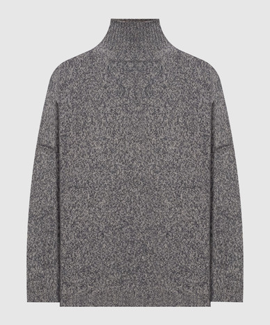 BORGIA gray wool sweater