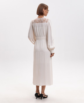 Twinset Ivory lace shirt dress 262TP2480