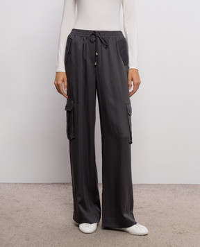Twinset Green cargo pants 262LI2BTT