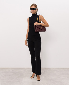 Twinset Black flared pants 262AP3253