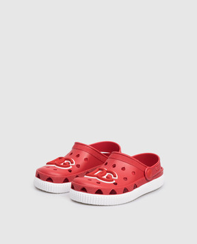 Dolce&Gabbana Children's red clogs DN0213AT079