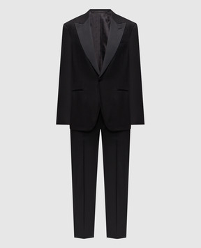 Stefano Ricci Black wool suit M2SFFI1S26HB