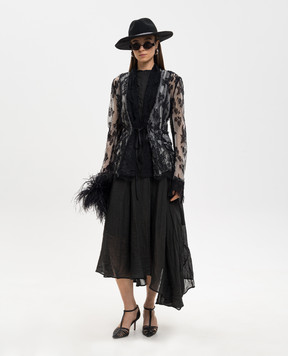 Marc Le Bihan Lace puffer jacket 22009