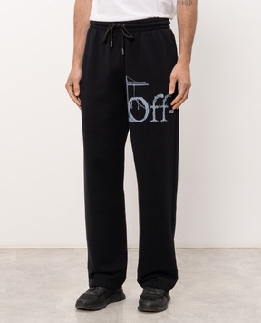 Off-White City Nature black sweatpants 44MCH05AF26F007