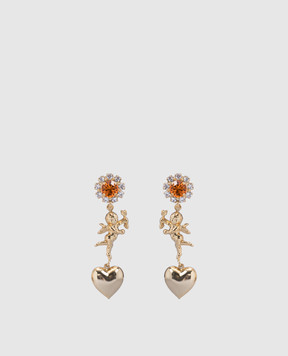 CelesteG Gold earrings with pendants 334