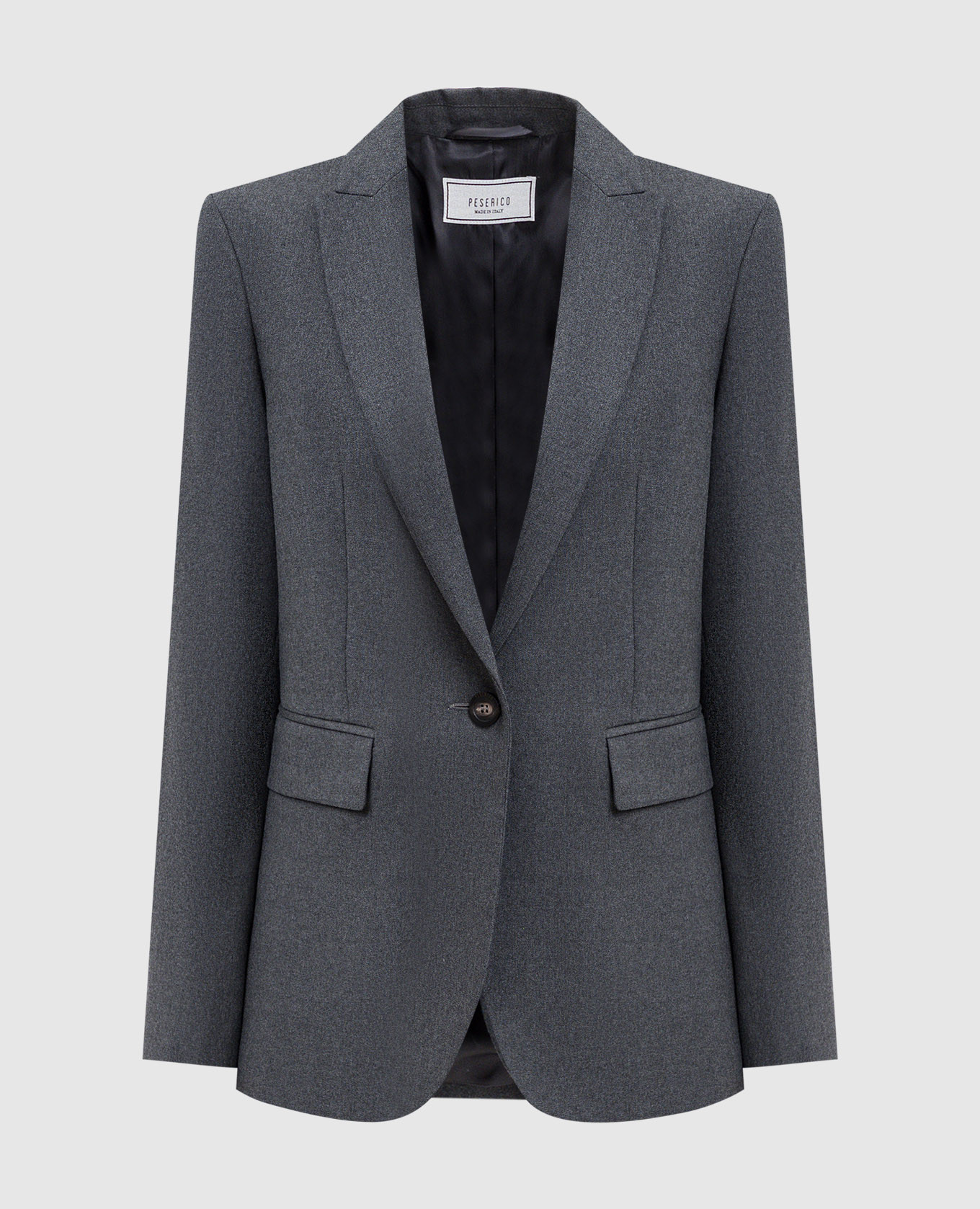 

Gray jacket with wool Peserico, Grey