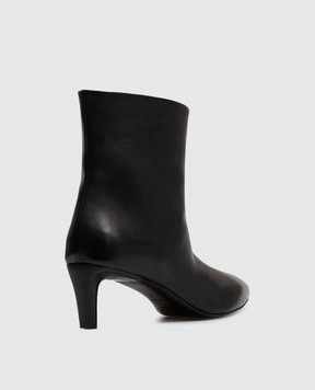 Officine Creative Black leather ankle boots SUZY SUZY002