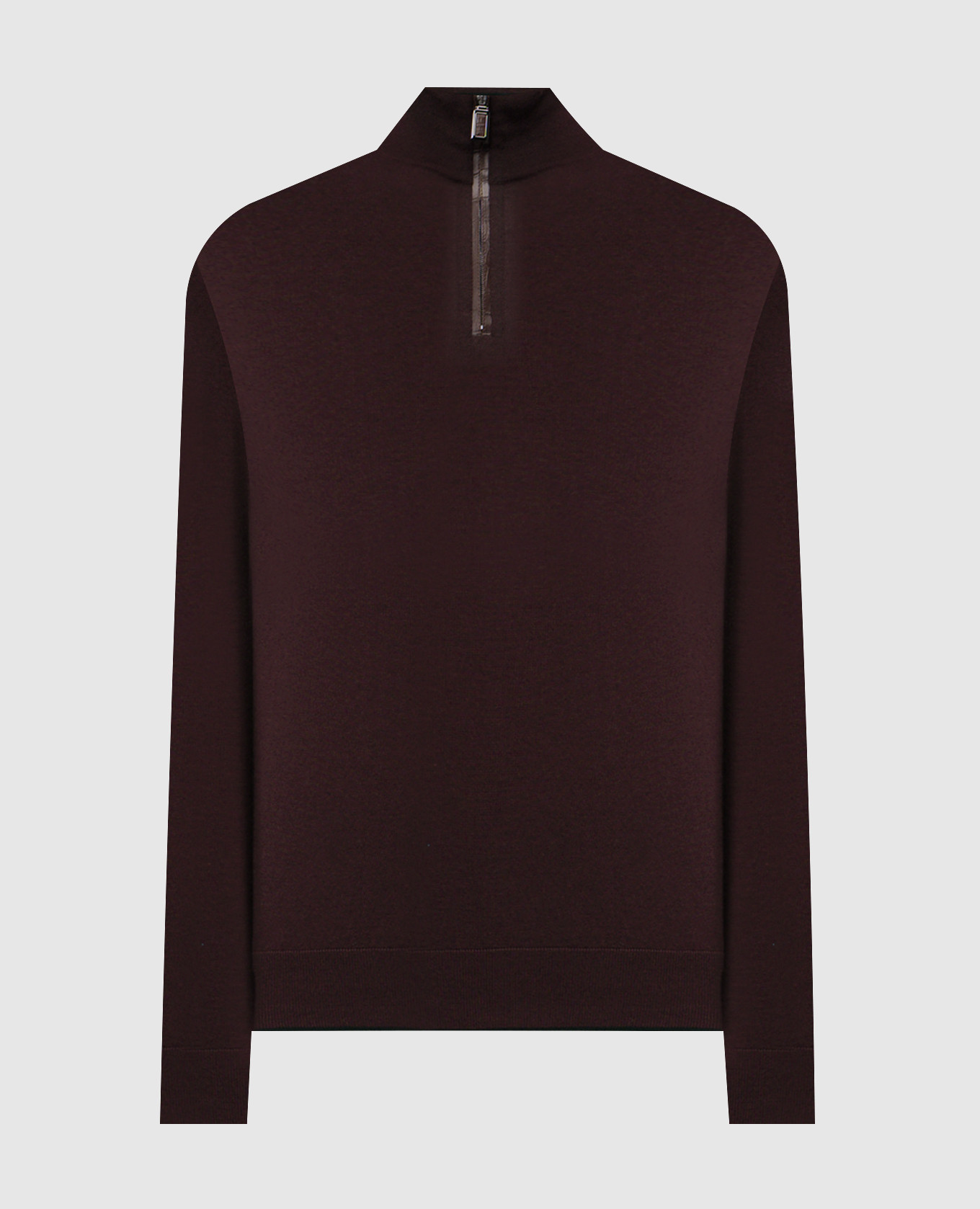 

Brown cashmere and silk jumper Stefano Ricci
