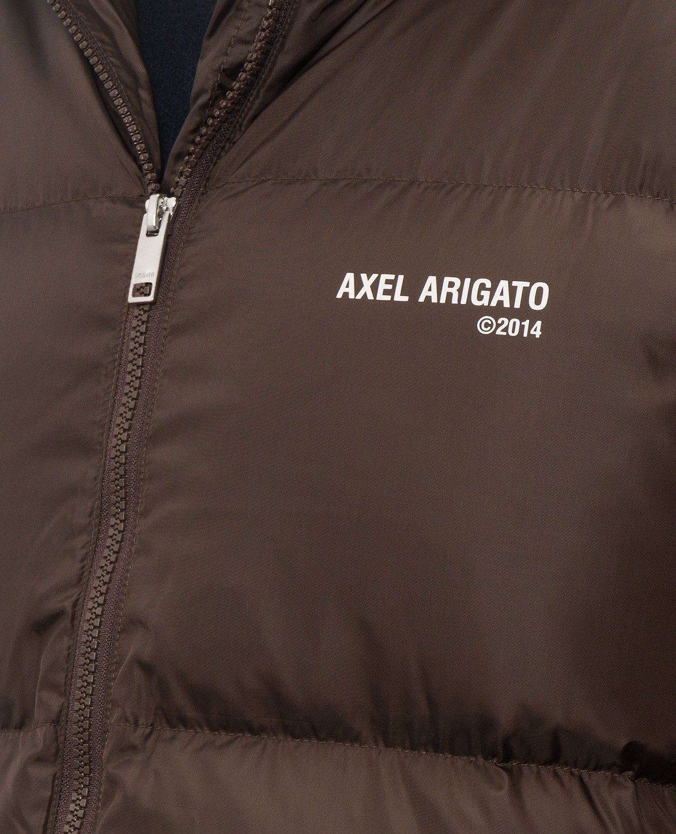 Brown Observer down jacket Axel Arigato 5