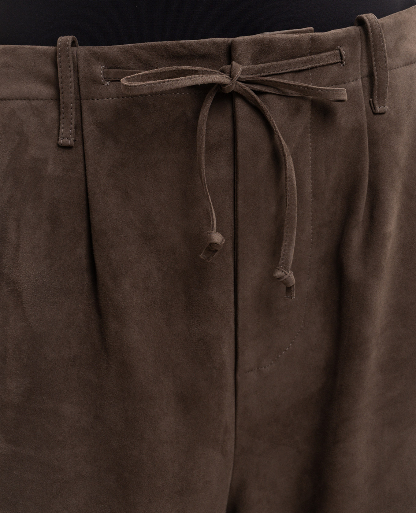 Zevi brown suede pants Simonetta Ravizza 6