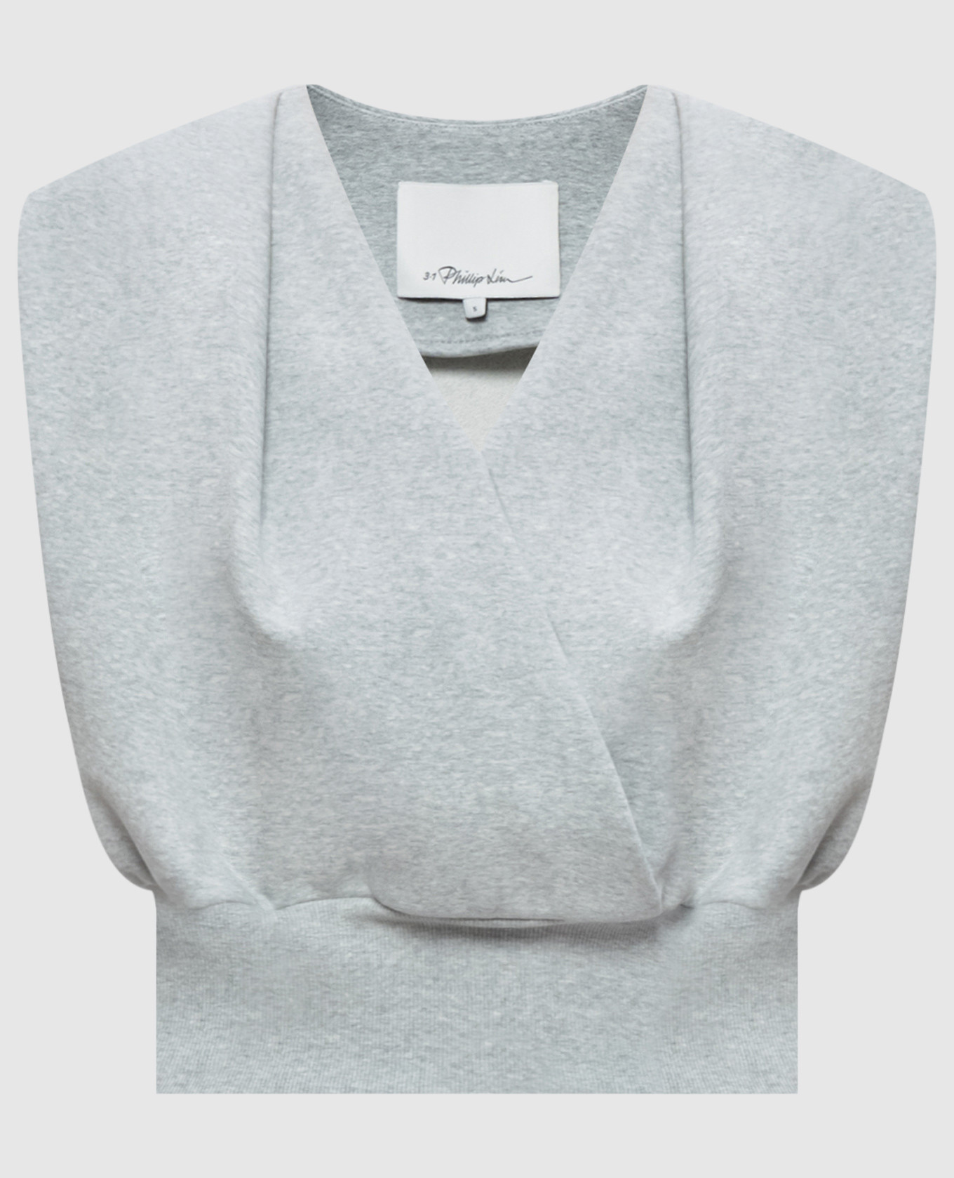 

Grey melange top 3.1 Phillip Lim