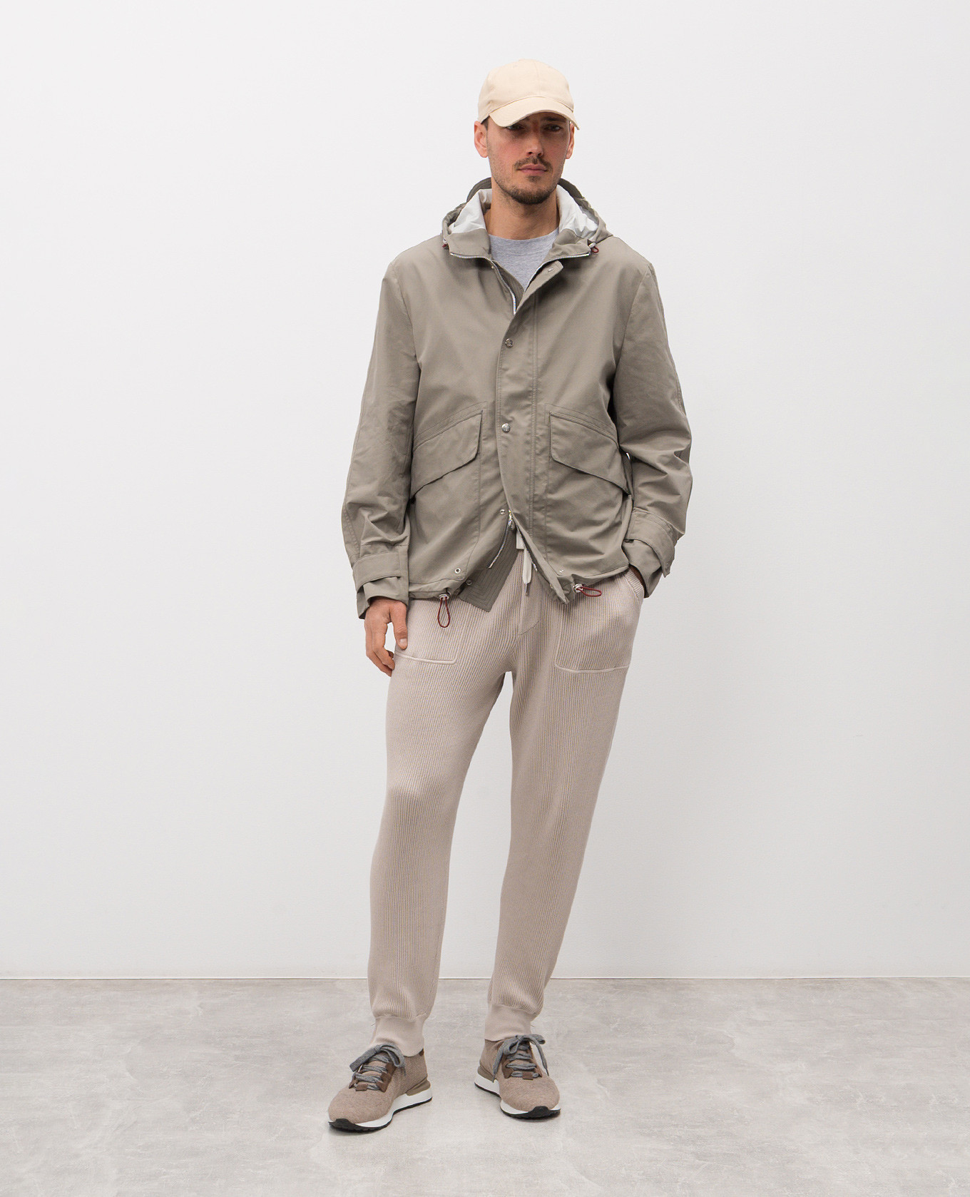 

Khaki jacket Brunello Cucinelli