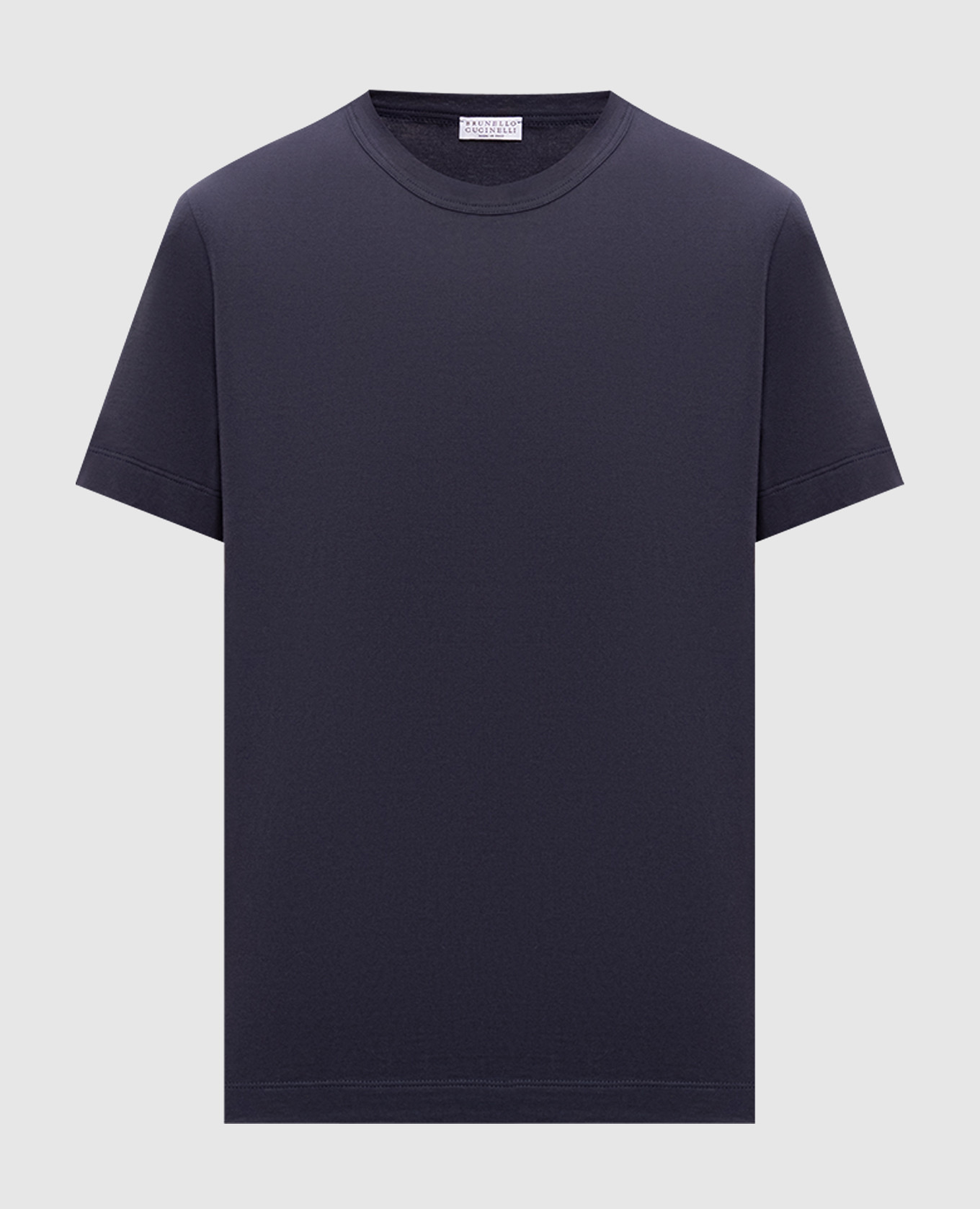 Blue T-shirt with chain
