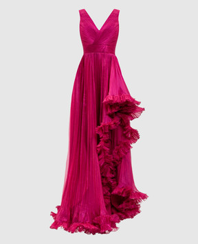 Iris Serban Pink dress with ruffles ARIANNA