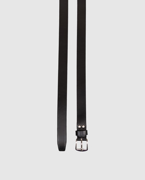 Ann Demeulemeester Black Willow leather belt B0012597LT128