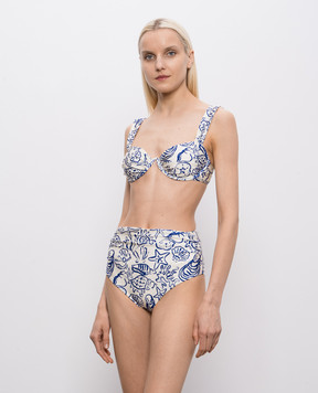 Simkhai Ivory swimsuit bodice 3269044SWPRINT