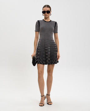 Simkhai Baylor black patterned dress 5251212K