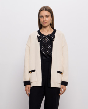 Valentino Beige cardigan 9B3KA16EABL